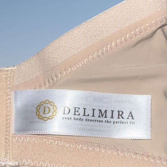 DELIMIRA Bra Full Coverage Lace Underwire Unlined Bra Bossa Nova Size 34G - Picture 4 of 6